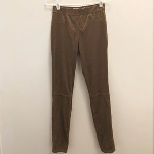 🌼 Max Studio Faux Suede Leggings